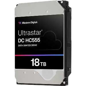 HDD WESTERN DIGITAL ULTRASTAR DC HC555 18TB 7200RPM 512CACHE DATA CENTER 3.5'' SATA 3 6GB/S 0B48723