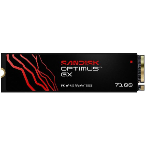 SSD SANDISK SDSP71500GAN-000E0 OPTIMUS GX 7100 500GB NVME PCIE GEN4 X4 M.2 2280