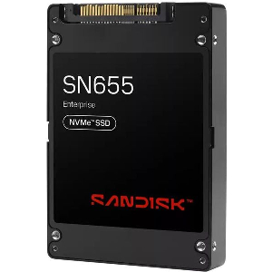 SSD SANDISK SN655 30.72TB NVME PCIE GEN4 X4 U.3 DATA CENTER ENTERPRISE 0TS2509