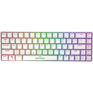 ΜΗΧΑΝΙΚΟ ΠΛΗΚΤΡΟΛΟΓΙΟ FIFINE GK1W, 65% RGB (ΛΕΥΚΟ)