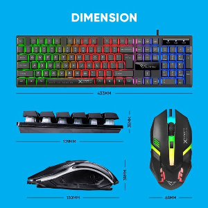 ALCATROZ 4IN1 RGB STARTED PACK X-CRAFT BASECAMP BLACK XCRAFT-BC