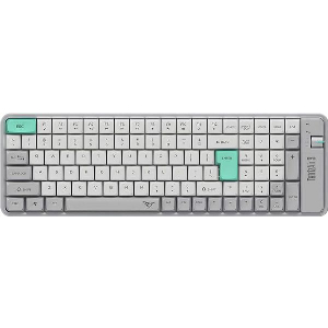ALCATROZ BT5.3/2.4G MULTI-DEVICE RECHARGEABLE KEYBOARD TETRIZ AIR 3 WINTER WHITE TETRIZ-AIR3-WW