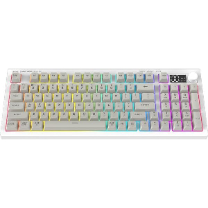 ARMAGGEDDON TRI-MODE CONNECTIVITY GAMING KEYBOARD MM-98S MIMETIQ ARTIC FOX MM-98S-AF