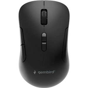 GEMBIRD DUAL-MODE 7-BUTTON WIRELESS MOUSE BLACK MUSW2-7B-01
