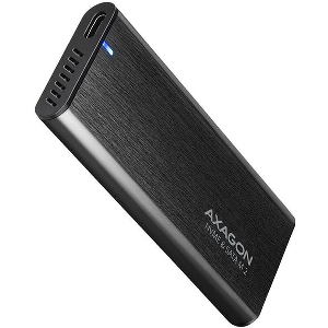 AXAGON ΕΕΜ2-SΒ2 USΒ-C 3.2 GΕΝ 2 - Μ.2 ΝVΜΕ / SΑΤΑ SSD 30-80ΜΜ ΑLU ΒΟΧ ΒLΑCΚ