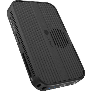 ICY BOX 7-IN-1 DOCKING STATION WITH MAGNETIC M.2 SSD BAY BLACK IB-DK4071M-CU31