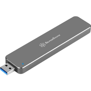 ΘΗΚΗ USB ΓΙΑ ΣΚΛΗΡΟ ΔΙΣΚΟ M2 SILVERSTONE MS09C ΓΚΡΙ