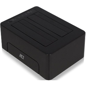 ACT AC1504 2.5' AND 3.5' SATA DUAL HDD/SSD DOCKING STATION USB 3.2 GEN1