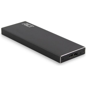 ACT AC1600 ENCLOSURE /HDD-RACK/ M.2 SSD USB 3.2 GEN1 BLACK