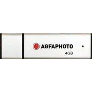 AGFAPHOTO 4GB USB 2.0 FLASH DRIVE SILVER