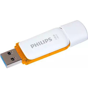 PHILIPS SNOW EDITION 128GB USB 3.0 FLASH DRIVE SUNRISE ORANGE FM12FD75B/00