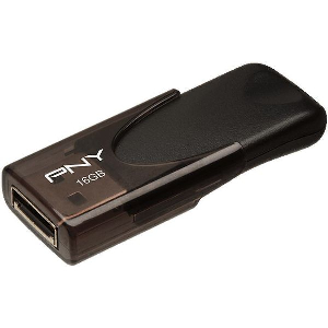 PNY ATTACHE 4 16GB USB 2.0 FLASH DRIVE FD16GATT4-EF