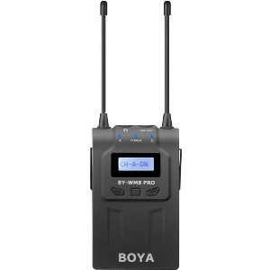 BOYA BY-RX8 PRO DUAL-CHANNEL WIRELESS BODYPACK RECEIVER