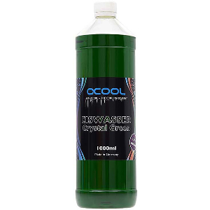 ALPHACOOL EISWASSER CRYSTAL GREEN UV-ACTIVE PREMIXED COOLANT 1000ML