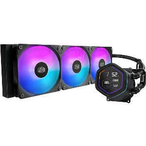 COOLER MASTER AIO COOLER MASTERLIQUID CORE NEX DIGITAL 360MM BLACK ARGB