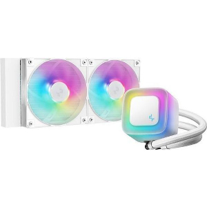 DEEPCOOL LE240 WH V2 PROCESSOR ALL-IN-ONE LIQUID COOLER 12CM WHITE