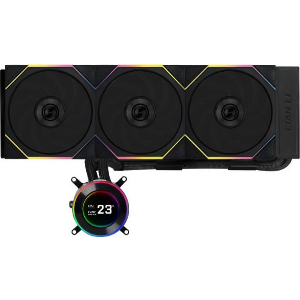 LIAN LI HYDROSHIFT II LCD-C 360 RGB CL FAN BLACK - AIO CPU LIQUID COOLER WITH CL ARGB FANS