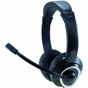 CONCEPTRONIC POLONA02BA STEREO HEADSET 3.5MM INCLUDING Y SPLITTER