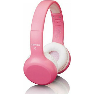 LENCO HPB-110PK KIDS BLUETOOTH HEADPHONE STICKERS PINK
