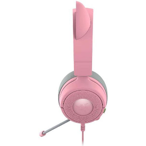 RAZER KRAKEN KITTY V3 X QUARTZ - GAMING HEADSET - KITTY EARS - 7.1 SURROUND - PC/PS5/XBOX/SWITCH 2