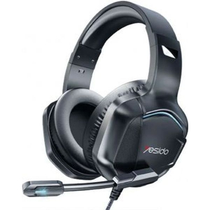 YESIDO EK01 GAMING HEADSET RGB 3.5MM 1.2M BLACK