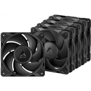 ARCTIC P12 PRO PST LN 5 PACK - 120MM CASE FAN - LOW NOISE - PWM W. SPLITTER