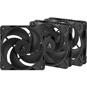 ARCTIC P12 PRO REVERSE - 3 PACK - 120MM CASE FAN - FLUID DYNAMIC - 3000 RPM - PWM