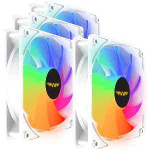 ARMAGGEDDON DURABLE SILENT FAN ARGB KIT 6000 PRO ( PACK) WHITE KIT6000W