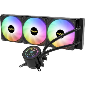 ARMAGGEDDON UNIQUE TRIPLE COOLING FAN 9 BLADE DEEP FREEZE ADV A360 ARGB BLACK DF-ADV-A360ARGB-B