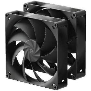 HAVN H18 DUAL PACK BLACK 180MM A-RGB METAL CORE CASE FAN