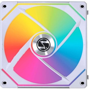 LIAN LI UNI FAN INFINITY SL - WIRELESS - 140 - WHITE - ARGB PWM FAN (1PCS) NO CONTROLLER