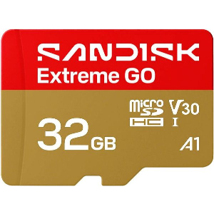 SANDISK EXTREME GO 32GB MICRO SDHC U3 V30 A1 SDSQXGN-032G-GN6MN