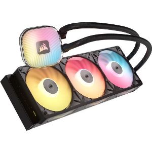 CORSAIR ICUE LINK TITAN II 360 RX AIO RGB LIQUID CPU COOLER + ICUE LINK HUB BLACK CW-9061037-WW
