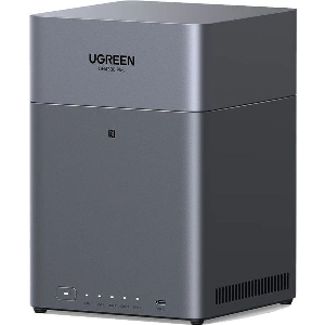 UGREEN NASYNC DH4300 PLUS 4-BAY NAS A76+A55 8 CORE CPU 8GB LPDDR4X 2.5GBE LAN 4K HDMI
