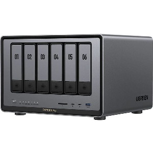 UGREEN NASYNC DXP6800 PRO 6-BAY NAS INTEL I5 1235U 10-CORE CPU 2 X 10GBE 8K HDMI 2 X TBT4