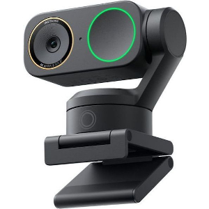 INSTA360 LINK 2 PRO BLACK - 2-AXIS GIMBAL 4K, HDR, AI NOISE CANCEL, AI TRACK-FRAME, DUAL MIC WEBCAM
