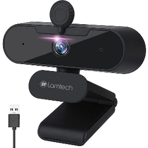 LAMTECH USB WEB CAMERA 1536P WITH SHUTTER LAM114345