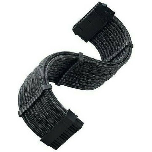 SILVERSTONE 1X24 PIN PSU EXTENSION CABLE SST-PP07E-MBB