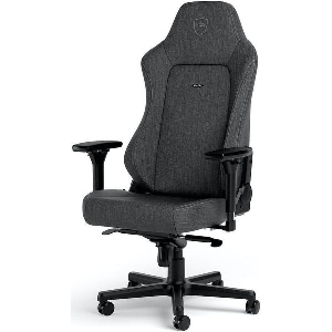 NOBLECHAIRS HERO GAMING CHAIR - FABRIC BREATHABLE STEEL ARMRESTS 60MM CASTERS 150KG - ANTHRACITE
