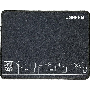 UGREEN GAMING MOUSEPAD CY016 260MM X 200MM X 4MM BLACK