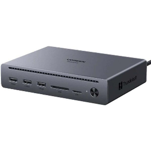 UGREEN THUNDERBOLT HUB 8K HDMI NVME M2 PD 100W G-BIT LAN U712 10IN1 GREY