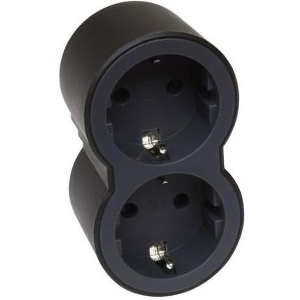 LEGRAND ΠΟΛΥΠΡΙΖΟ 2S ΦΙΣ BLACK/GREY
