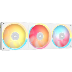 CORSAIR ICUE LINK LX360-R RGB UNIFIED FRAME PWM FANS STARTER KIT + SYSTEM HUB WHITE CO-9051068-WW