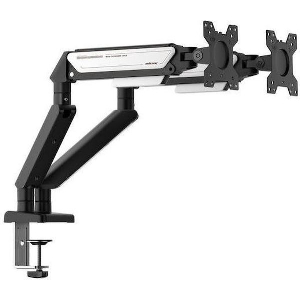 ANDA SEAT MONITOR ARM / STAND A6D-2S BLACK WHITE DUAL WEIGHT CAPACITY (PER SCREEN): 2-9KG