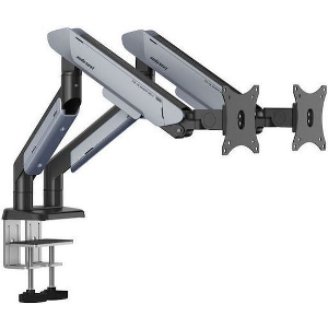 ANDA SEAT MONITOR ARM / STAND A9-2S BLACK- TITANIUM DUAL, WEIGHT CAPACITY (PER SCREEN): 2-15KG