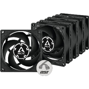 ARCTIC FAN 5-PACK P8 80MM PWM PST