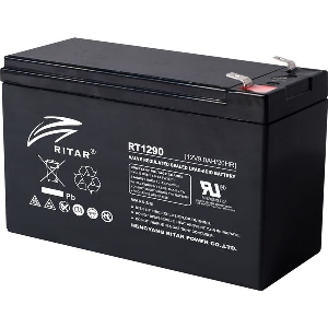 RITAR LEAD ACID BATTERY (RT1290) AGM 12V / 9AH - 151 / 65 / 94 MM TERMINAL2