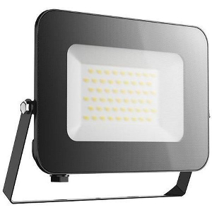EUROLAMP ΠΡΟΒΟΛΕΑΣ LED 50W SMD 42V DC 6500K IP65 ΜΑΥΡΟΣ PLUS