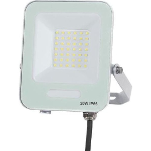 EUROLAMP ΠΡΟΒΟΛΕΑΣ LED SMD 30W ΛΕΥΚΟΣ IP66 3000K PLUS