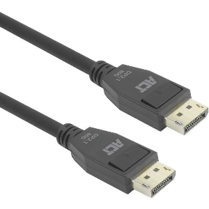 ACT AK4081 CABLE DISPLAY PORT 2.1 MALE-MALE 8K@60HZ 4K@240HZ 3M BLACK